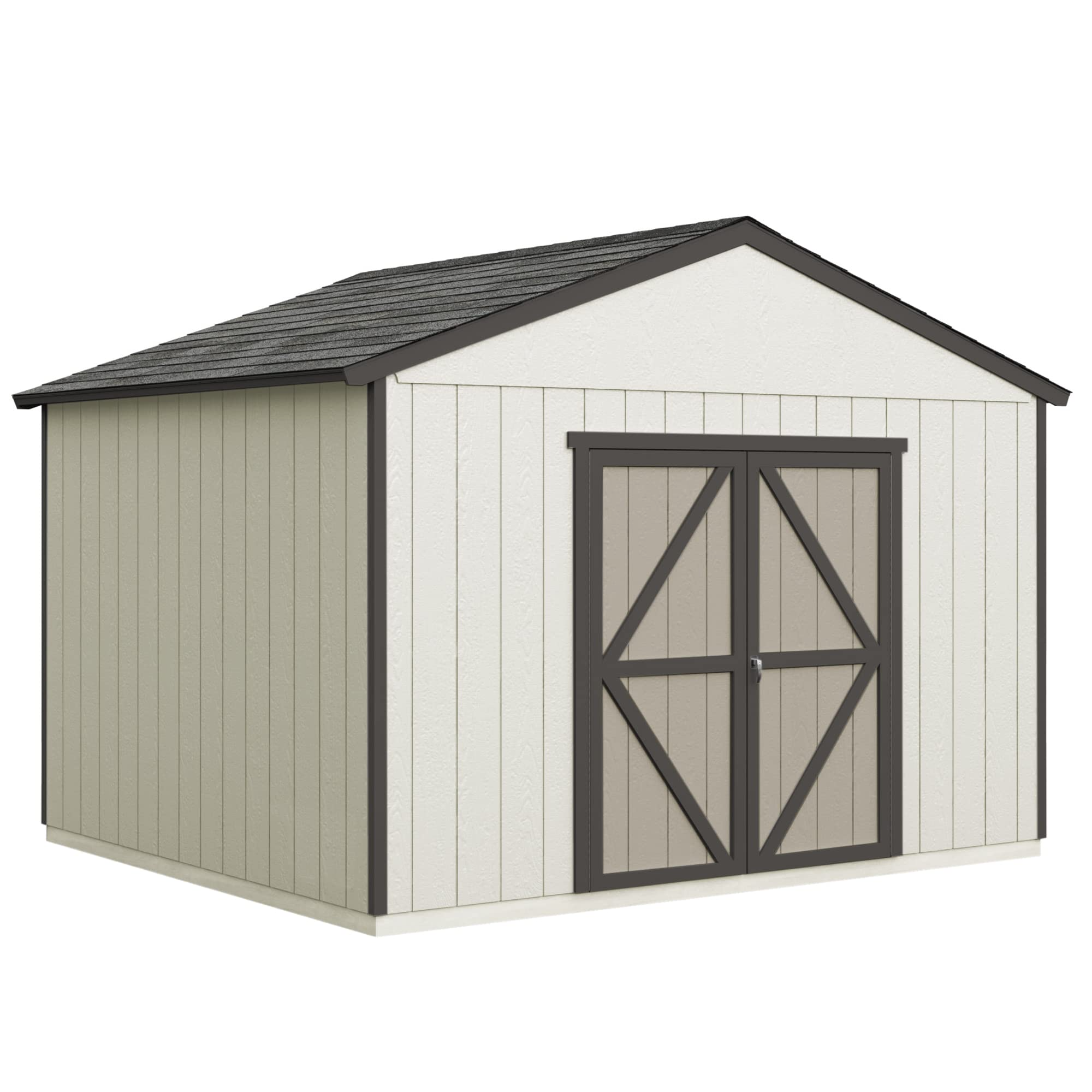 【Storage Shed】12x12 Do-It-Yourself Wooden Storage Shed with Floor