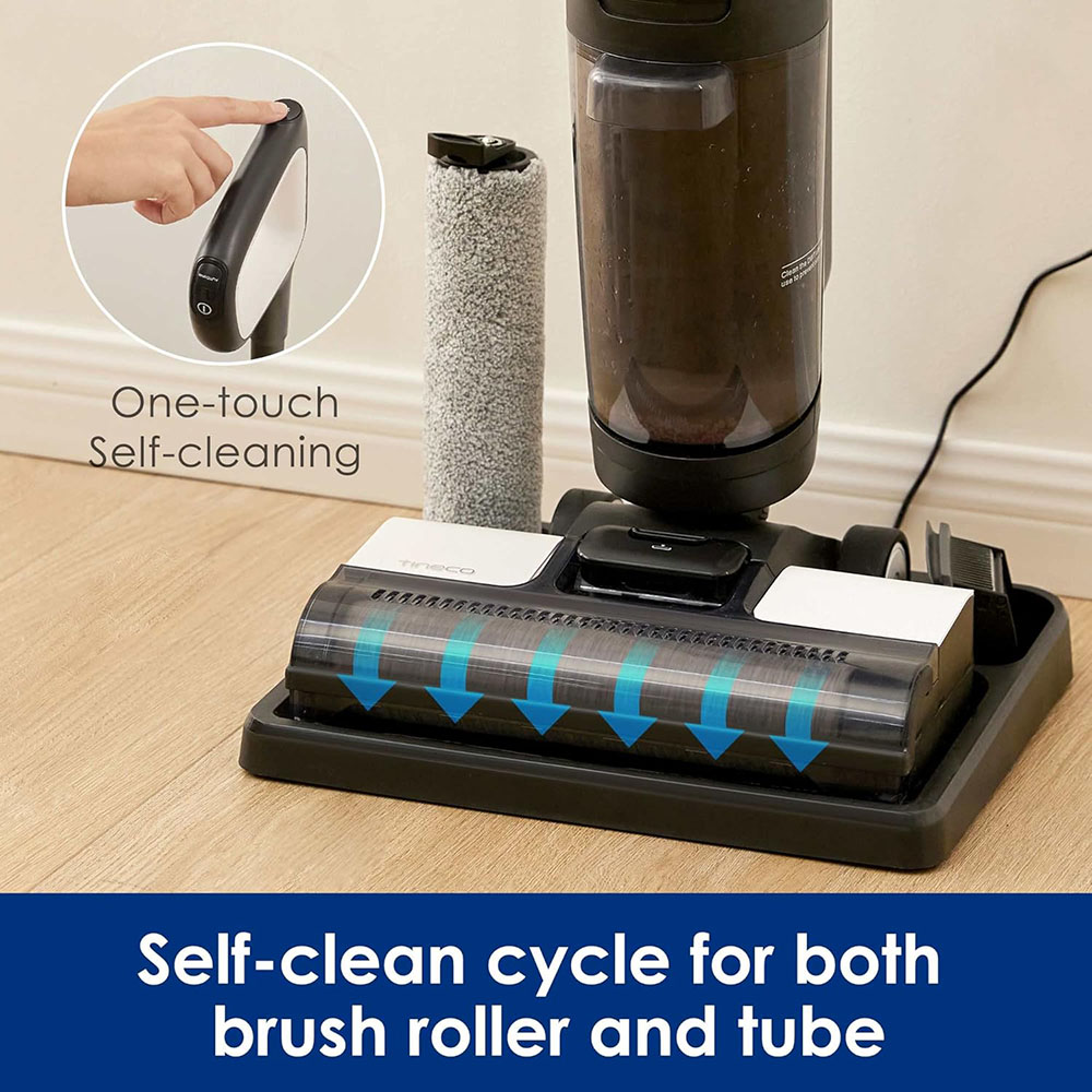 Tineco Floor ONE S3 Cordless Hardwood Floors Cleaner, Lightweight Wet Dry Vacuum Cleaners