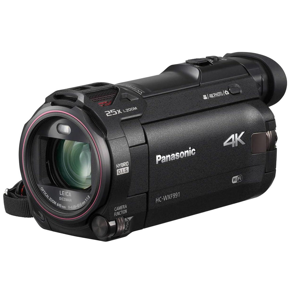 Panasonic 4K Cinema-Like Video Camera Camcorder HC-WXF991K, 20X Leica DICOMAR Lens