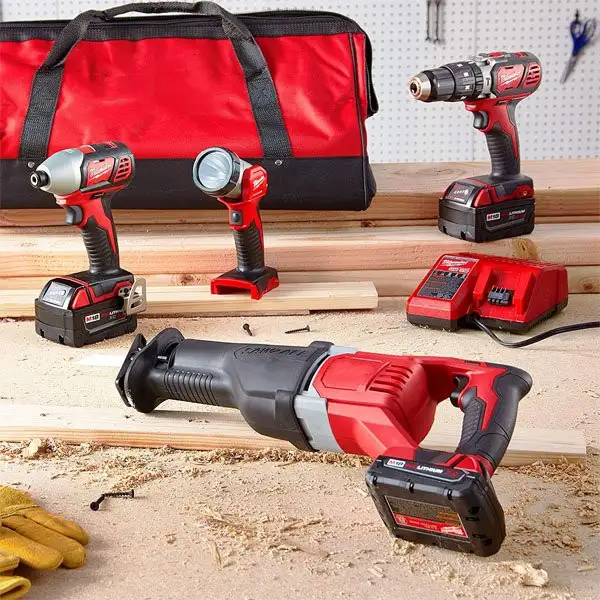 Milwaukee M18 Cordless LITHIUM-ION 6-Tool Combo Kit (2696-26)