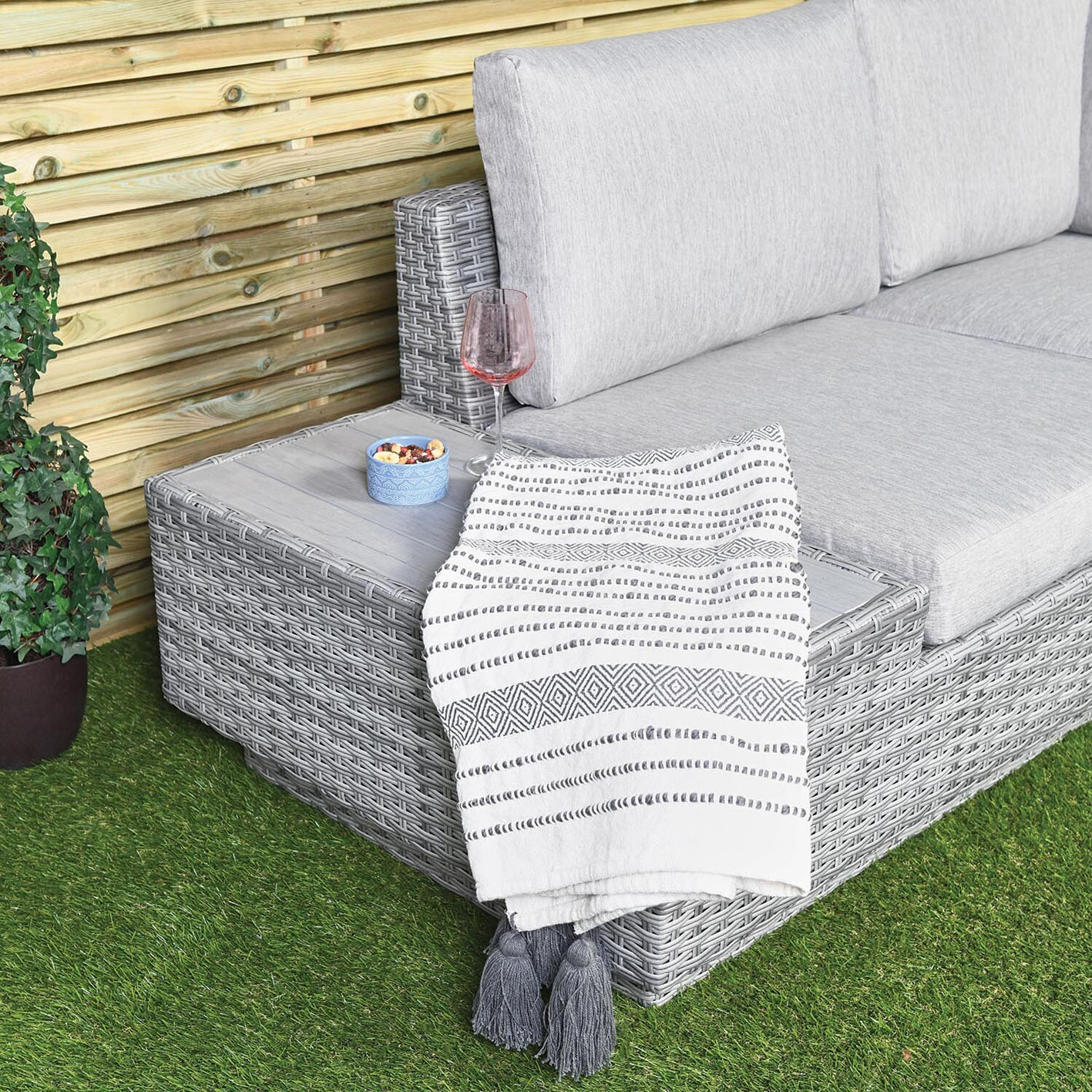 Florida 5 Piece Corner Sofa Set