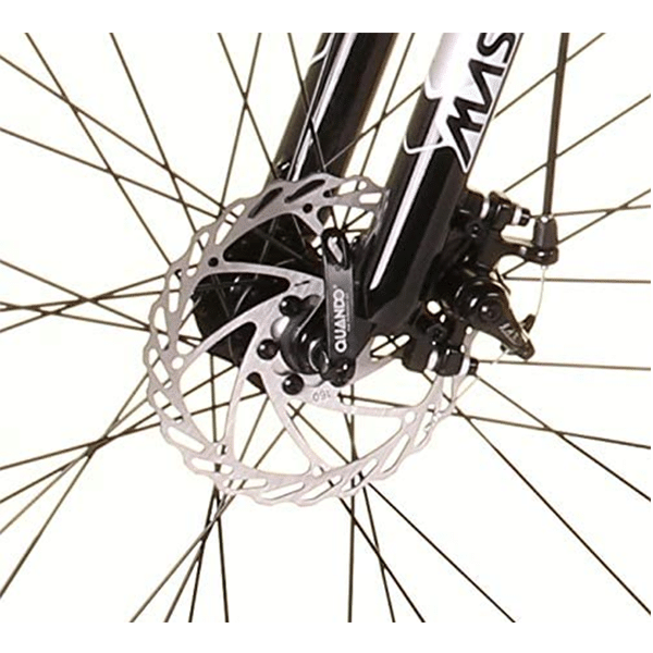 Swifty All Terrain Electric Bike Mountain Ebike - ideal Commuting Bike with 7 Speed Shimano Gears and Disc Brakes - Up to 25 Miles on One Charge - Electric Bikes for Adults