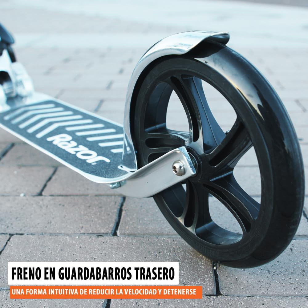 Razor A5 DLX Kick Scooter - Silver