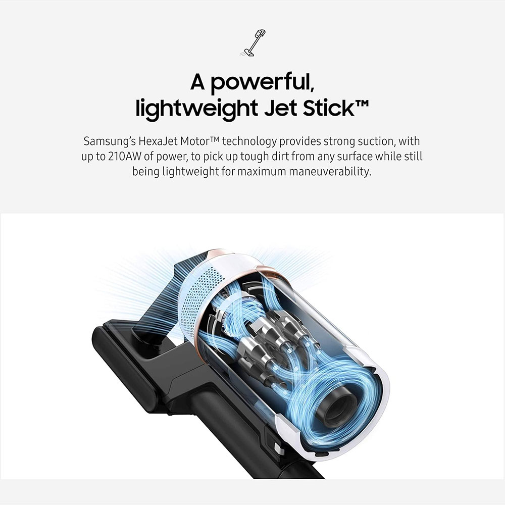 SAMSUNG BESPOKE Jet Cordless Stick Vacuum Cleaner