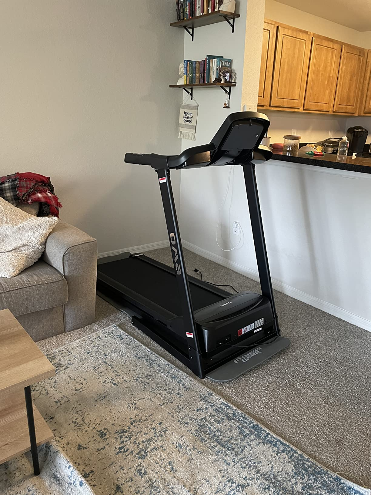 Treadmills for Home 1017EB 7200EB 5108EB, Max 2.5HP 300 LBS Capacity Folding Treadmill