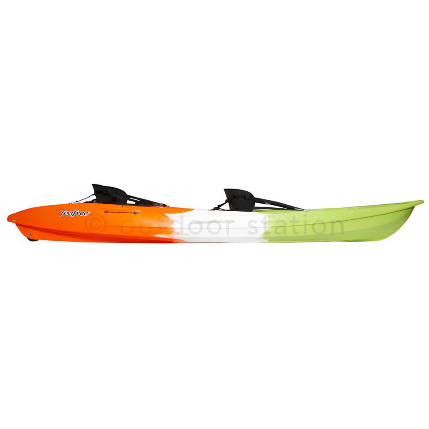 Recreational sit on top kayak Feelfree Gemini Field & Stream