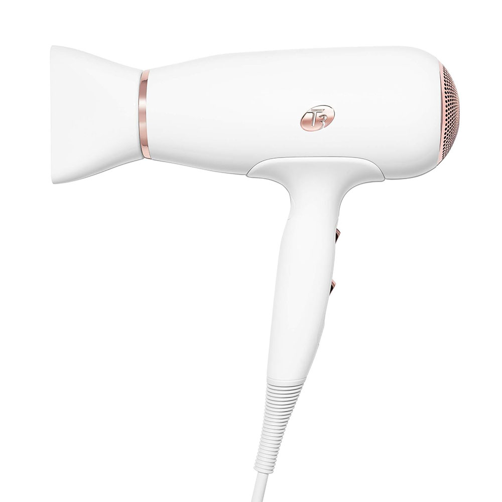T3 Featherweight 3i Professional Ionic Hair Dryer Lightweight Design Frizz Smoothing Multiple Speed and Heat Settings Cool Shot