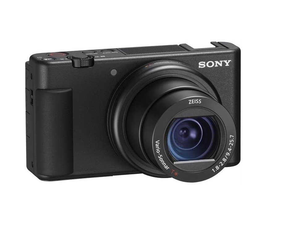 Sony Vlog camera ZV-1 | Digital Camera (Vari-angle Screen for Vlogging, 4K Video) ZV1BC- Black