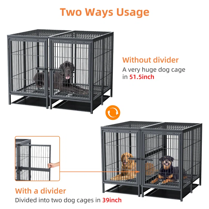 Duval Divider Pet Cage