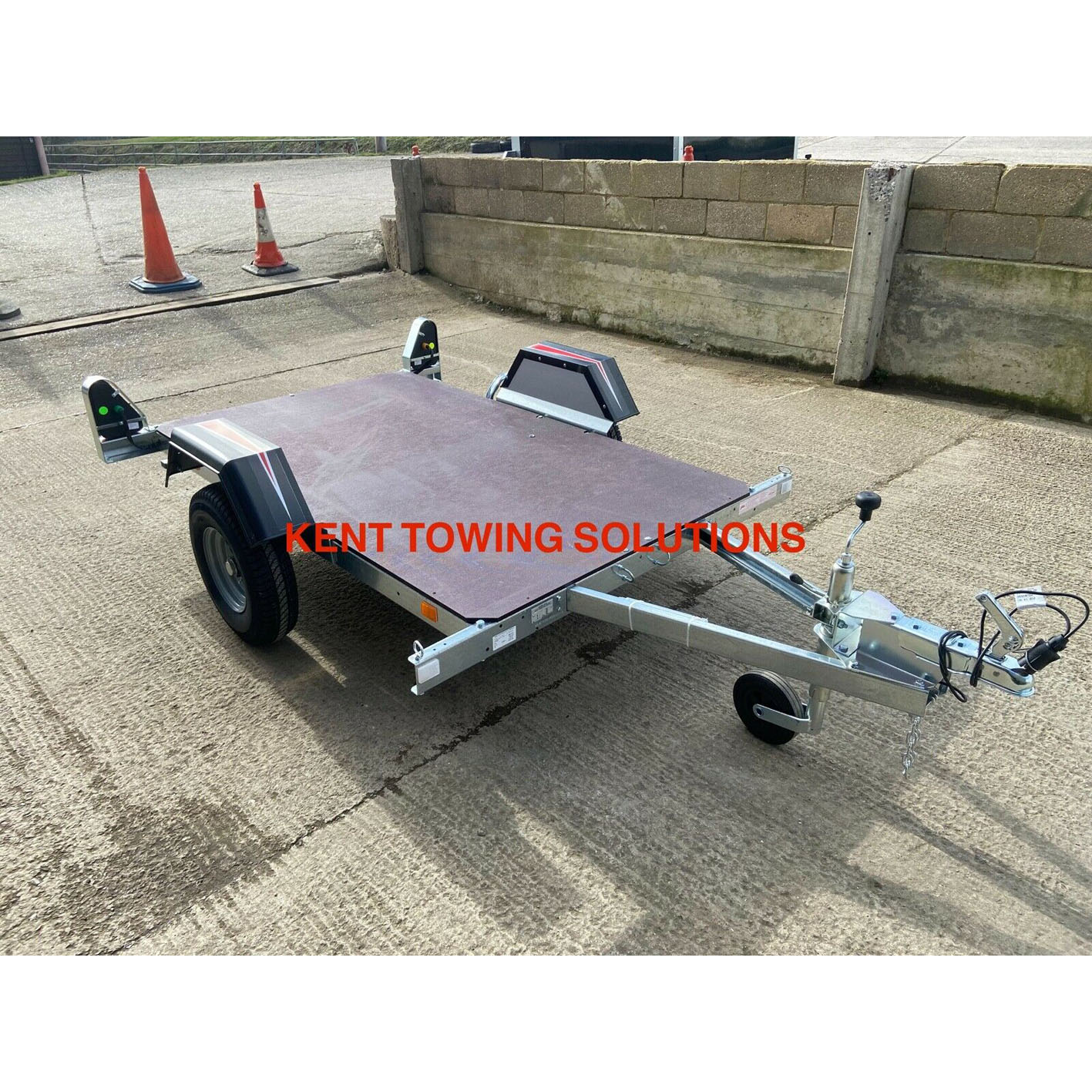New Elder CH451 Trailer with Flat Floor ✅ Multipurpose Trailer + Wooden Floor