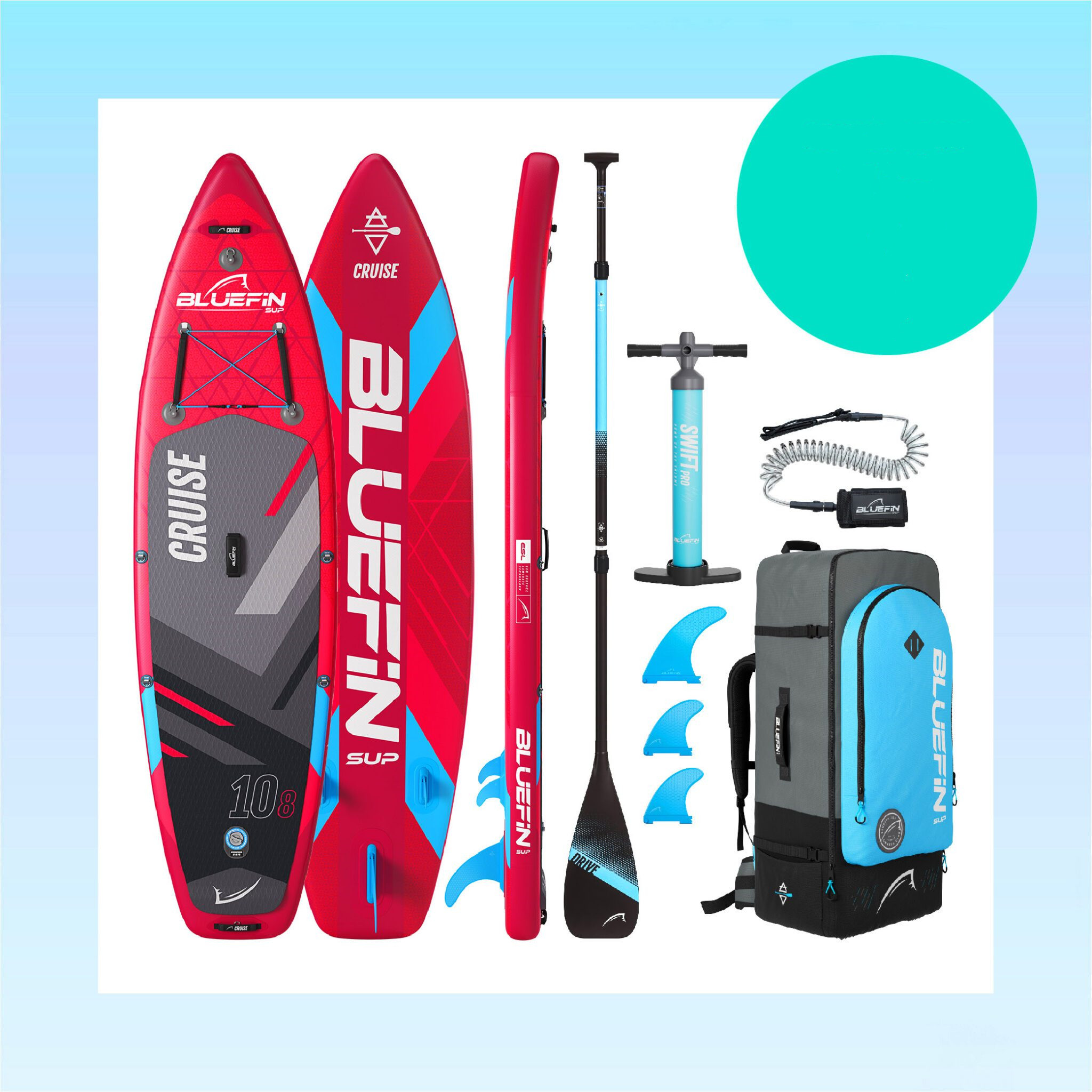 Bluefin Cruise inflatable stand-up paddleboard