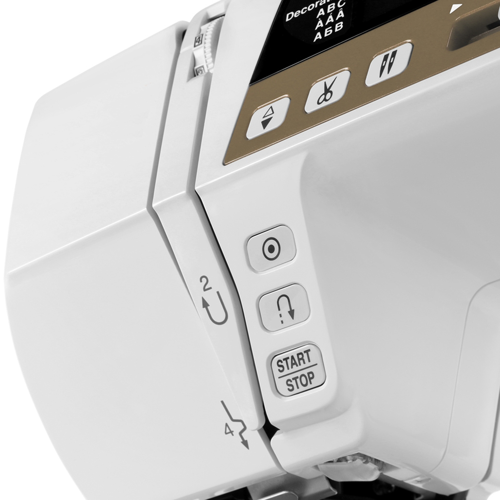 JAN 4120QDC Computerized Sewing Machine w/ Hard Cover + Instructional DVD + Quilt Kit + More!